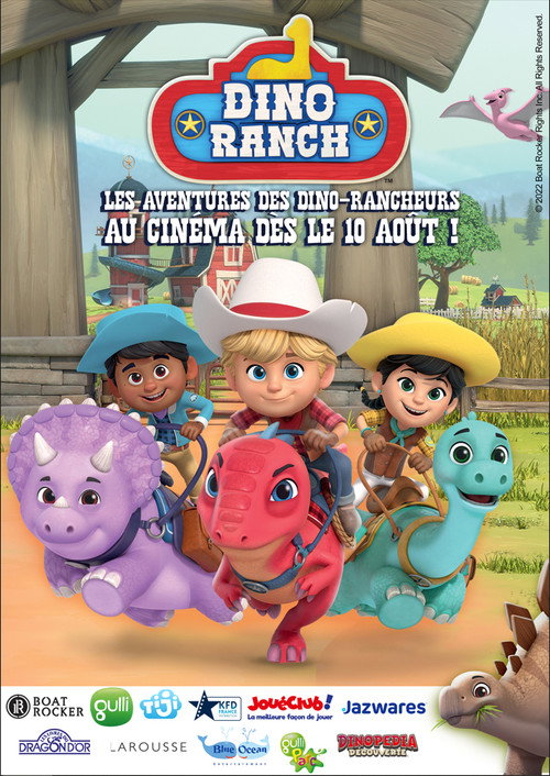 Movie poster for Dino Ranch - Les Aventures des Dino-Rancheurs au Cinéma ! (2022)