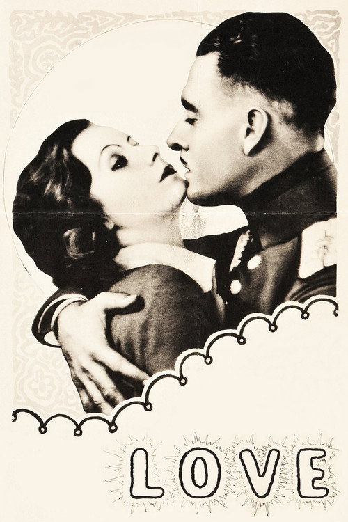 Movie poster for Love (1927)