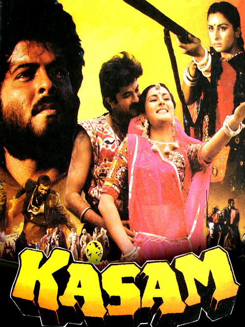 Movie poster for Kasam (1988)