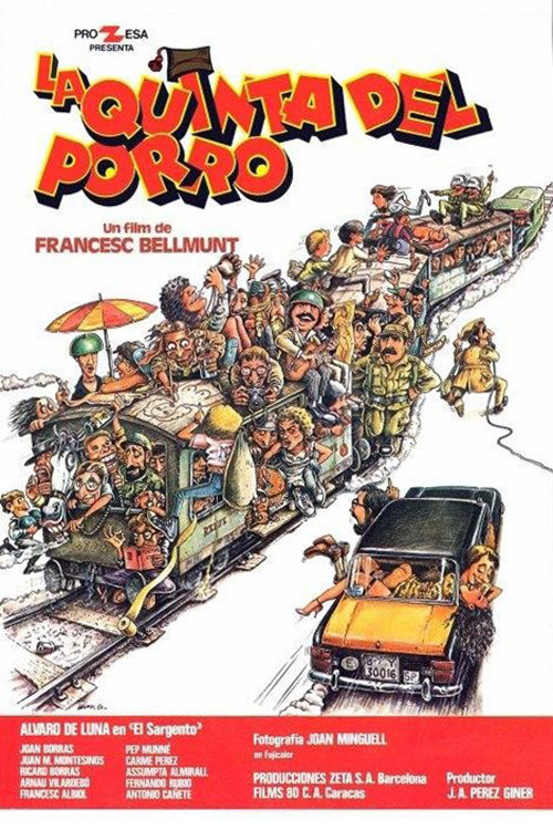 Movie poster for La quinta del porro (1981)
