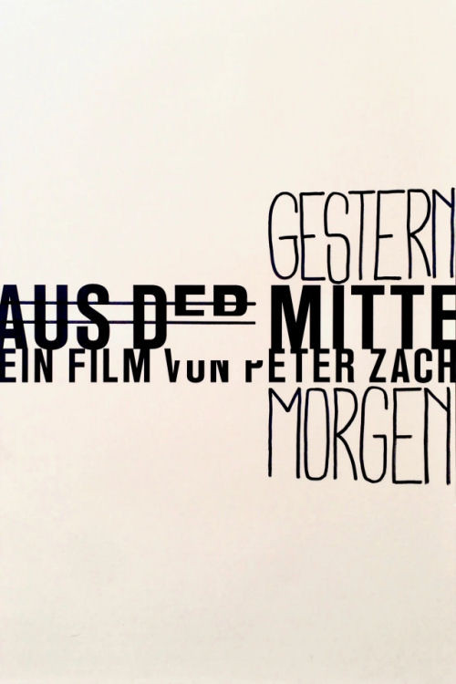 Movie poster for Gestern Mitte Morgen (1995)