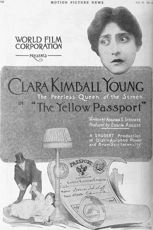 Movie poster for The Yellow Passport (1916)