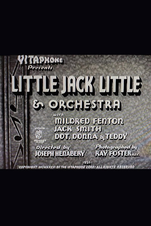 Movie poster for Little Jack Little & Orchestra (1936)