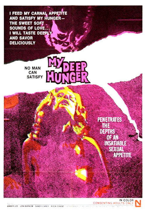 Movie poster for My Deep Hunger (1973)