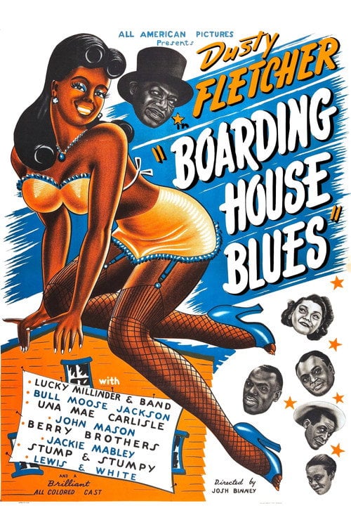 Movie poster for Boarding House Blues (1948)