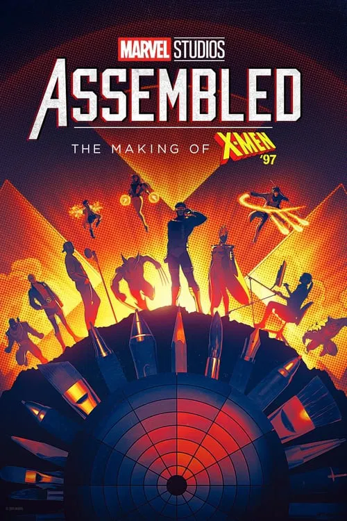 Movie poster for Marvel Studios Assembled: The Making of X-Men '97 (2024)