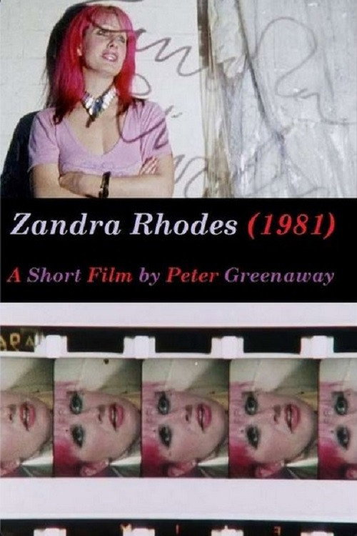 Movie poster for Zandra Rhodes (1981)