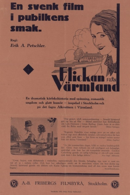 Movie poster for The Girl from Värmland (1931)