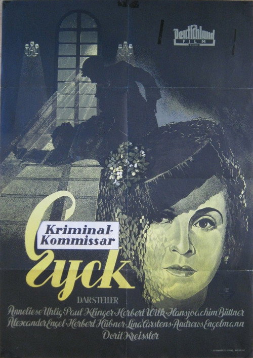 Movie poster for Commissioner Eyck (1940)