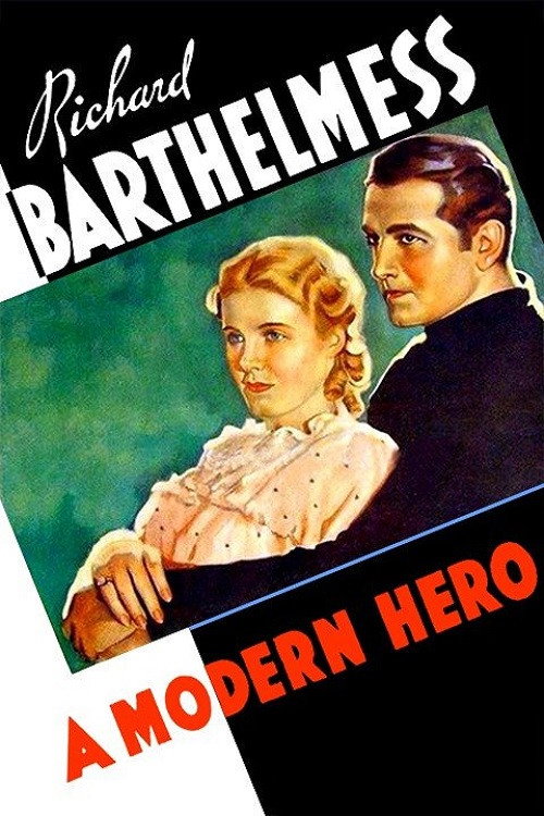 Movie poster for A Modern Hero (1934)