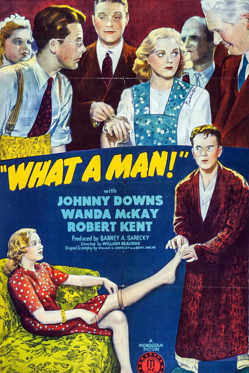 Movie poster for What a Man! (1944)