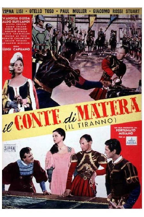 Movie poster for Il conte di Matera (1957)