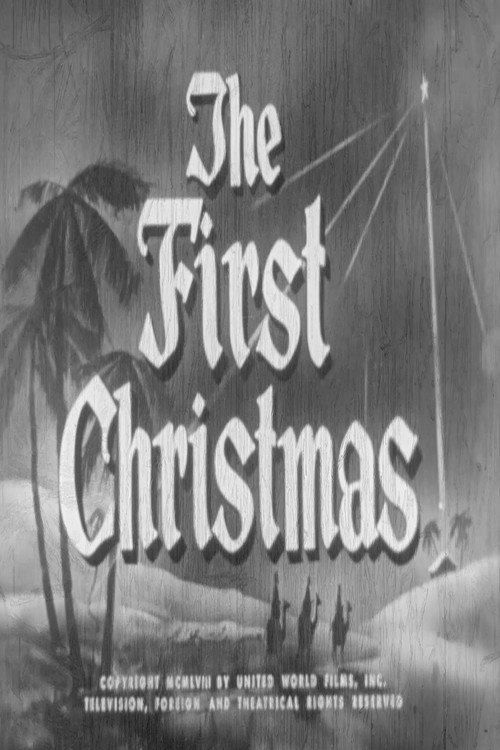Movie poster for The First Christmas (1957)