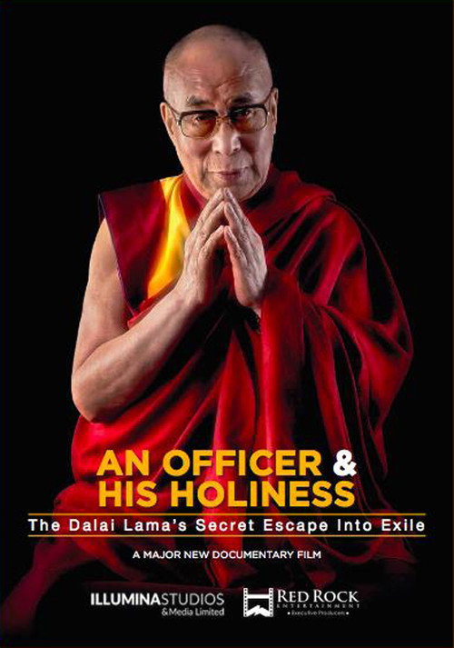 Movie poster for An Officer & His Holiness: The Dalai Lama's Secret Escape into Exile (2019)