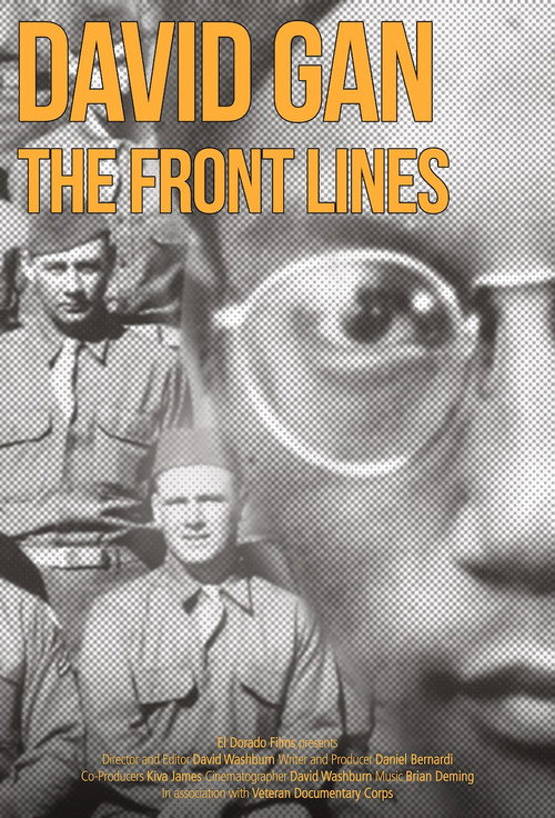 Movie poster for David Gan: the Front Lines (2012)