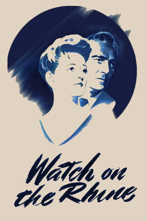 Movie poster for Watch on the Rhine (1943)