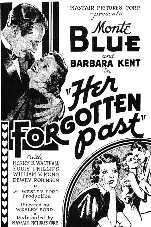 Movie poster for Her Forgotten Past (1933)