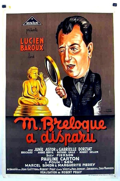Movie poster for Monsieur Breloque a disparu (1938)