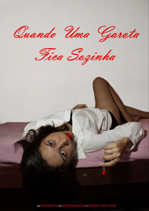 Movie poster for quando uma garota fica sozinha (2022)