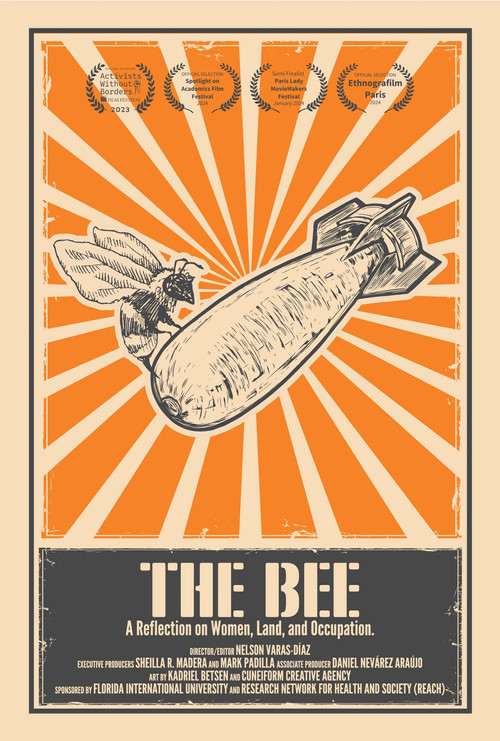 Movie poster for The Bee - A Reflection on Women, Land, and Occupation (2024)