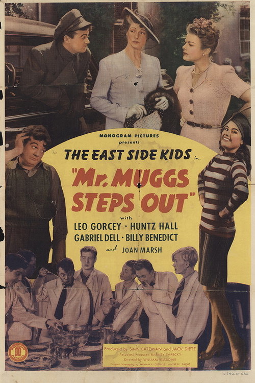 Movie poster for Mr. Muggs Steps Out (1943)