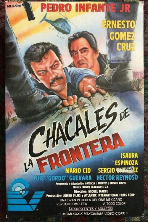 Movie poster for Chacales de la frontera (1990)