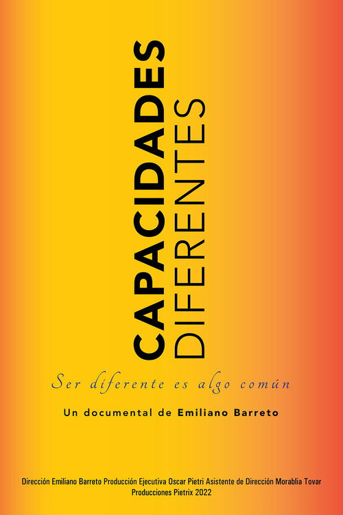 Capacidades diferentes poster