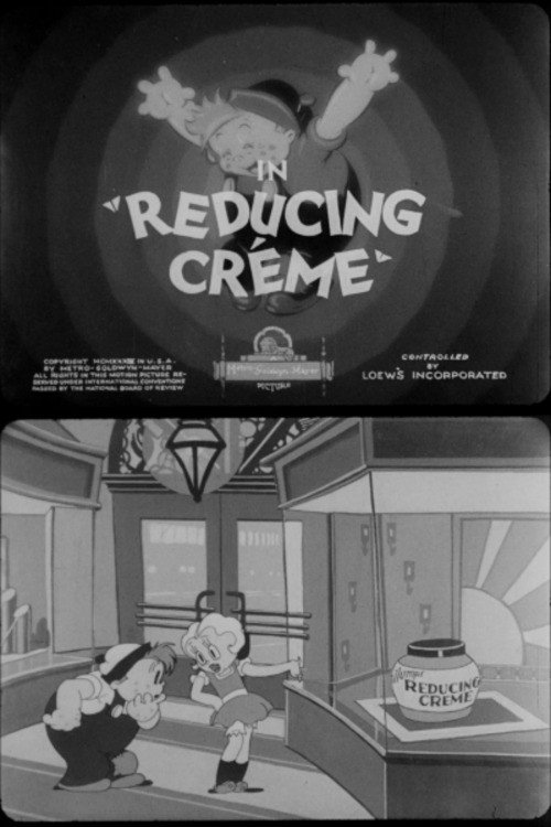 Movie poster for Reducing Creme (1934)