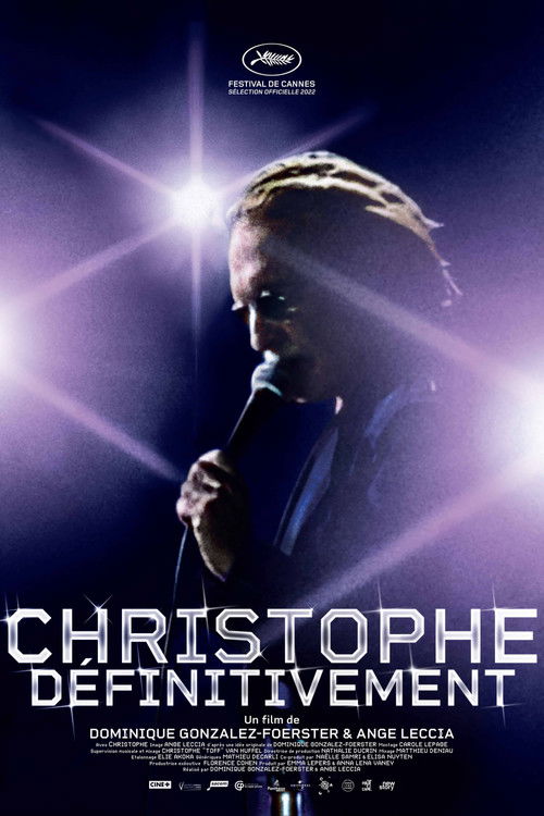 Movie poster for Christophe… Definitely (2023)