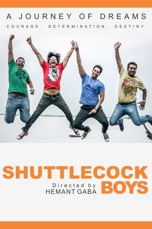 Movie poster for Shuttlecock Boys (2012)