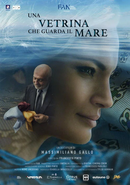 Movie poster for Una vetrina che guarda il mare (2022)