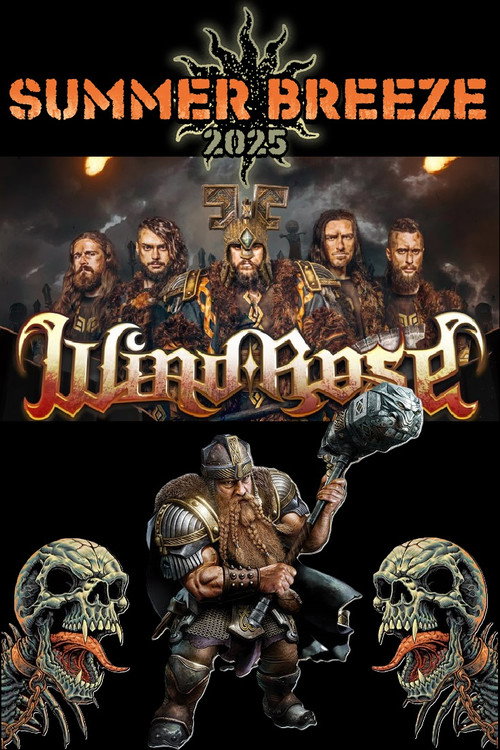 Movie poster for Wind Rose Live at Summer Breeze (2025)