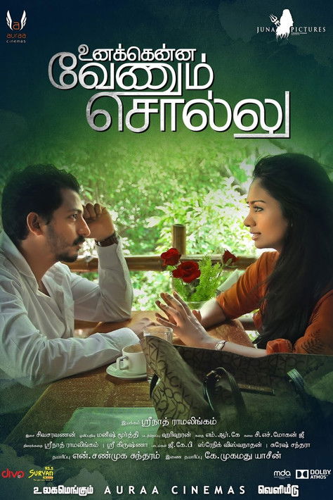 Movie poster for Unakkenna Venum Sollu (2015)