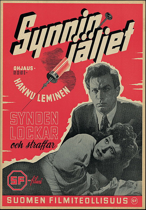 Movie poster for Synnin jäljet (1946)