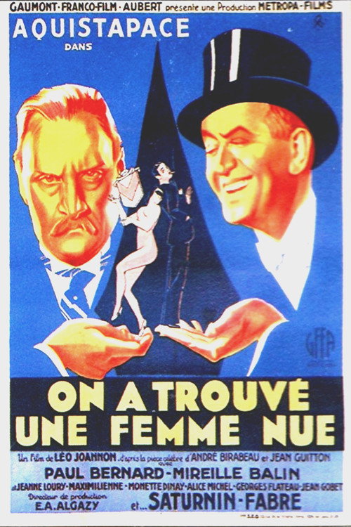 Movie poster for We Found a Naked Woman (1934)