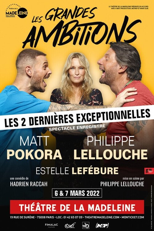 Movie poster for Les grandes ambitions (2022)
