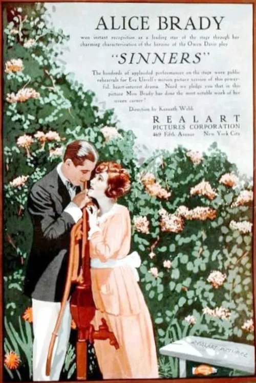 Movie poster for Sinners (1920)