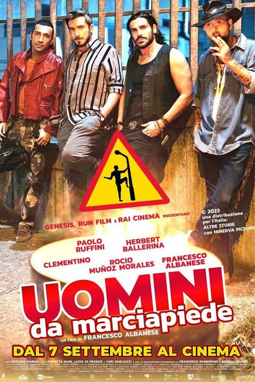 Movie poster for Uomini da marciapiede (2023)