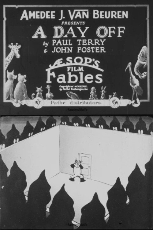 Movie poster for A Day Off (1928)