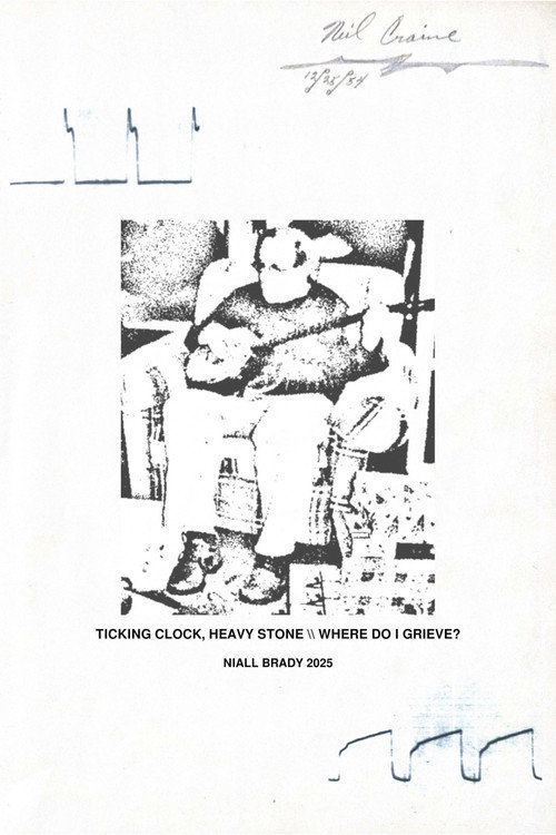 Movie poster for Ticking Clock, Heavy Stone\\Where Do I Grieve? (2025)