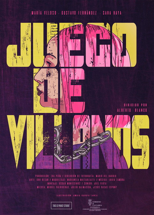 Movie poster for Juego De Villanos
