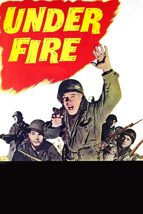 Movie poster for Under Fire (1957)