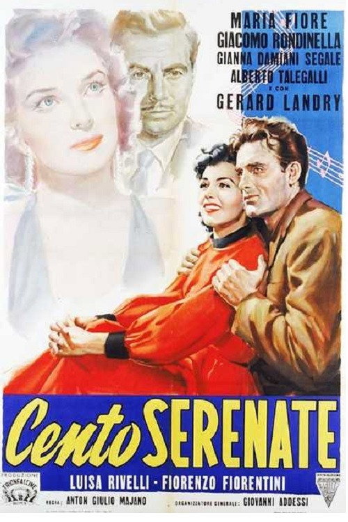 Movie poster for One Hundred Serenades (1954)