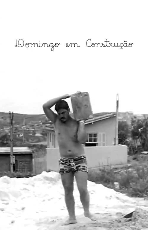 Movie poster for Domingo em construção (1977)