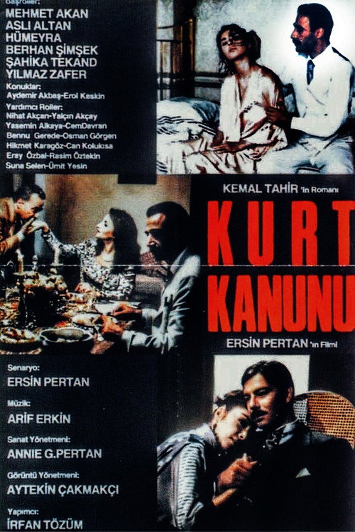 Movie poster for Kurt Kanunu (1992)