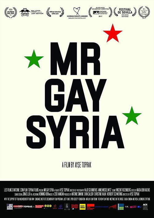 Movie poster for Mr. Gay Syria (2018)