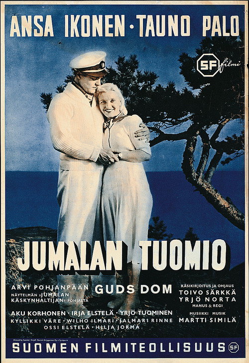 Movie poster for Jumalan tuomio (1939)