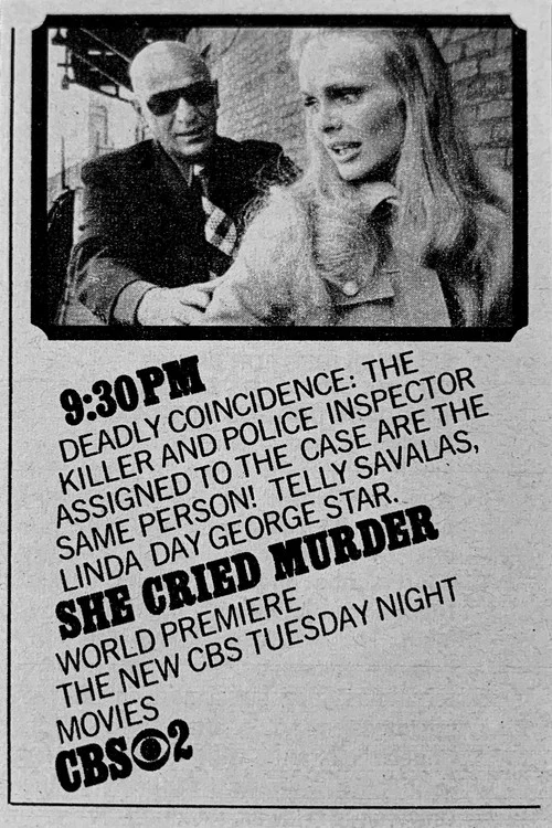 Movie poster for She Cried Murder (1973)