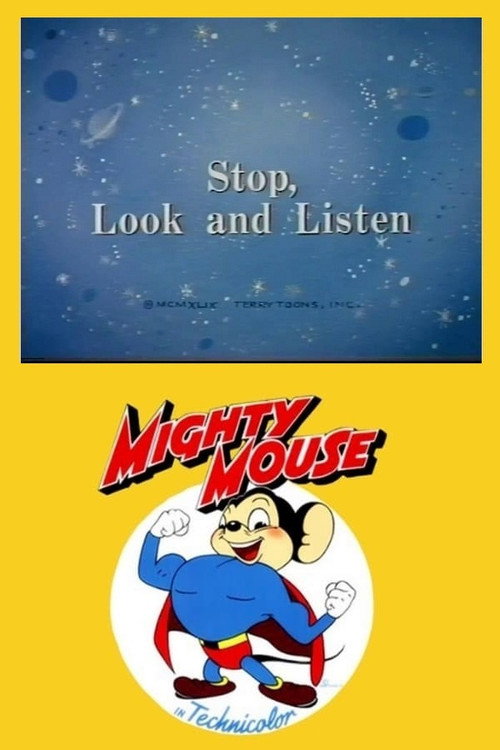 Movie poster for Stop, Look, and Listen (1949)