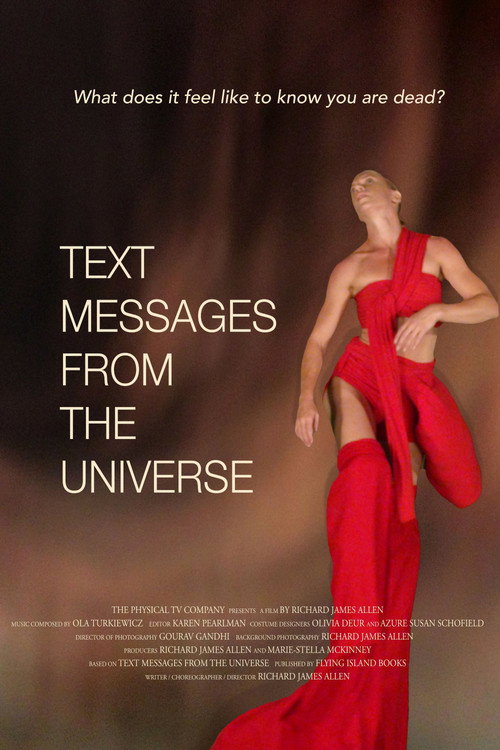 Movie poster for Text Messages from the Universe (2019)